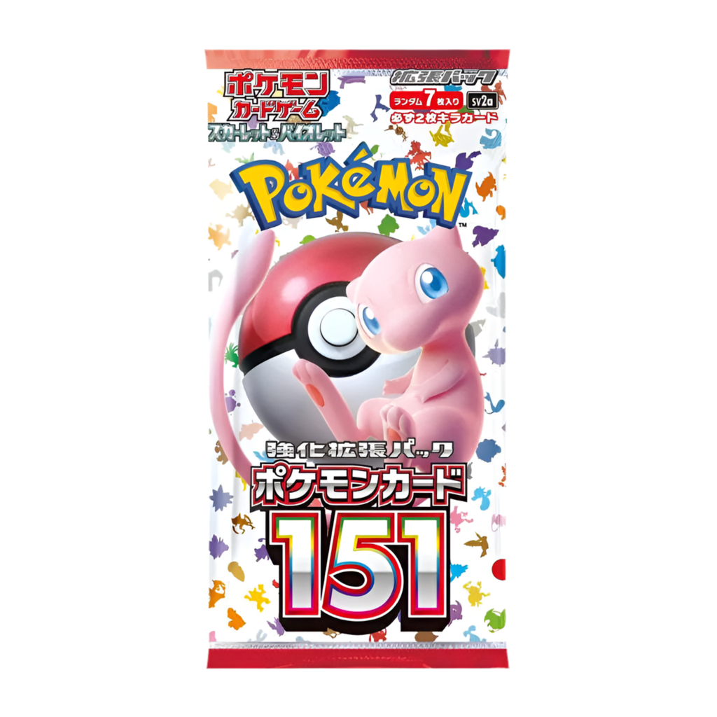 Japanese 151 Booster Packs
