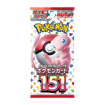 Japanese 151 Booster Packs